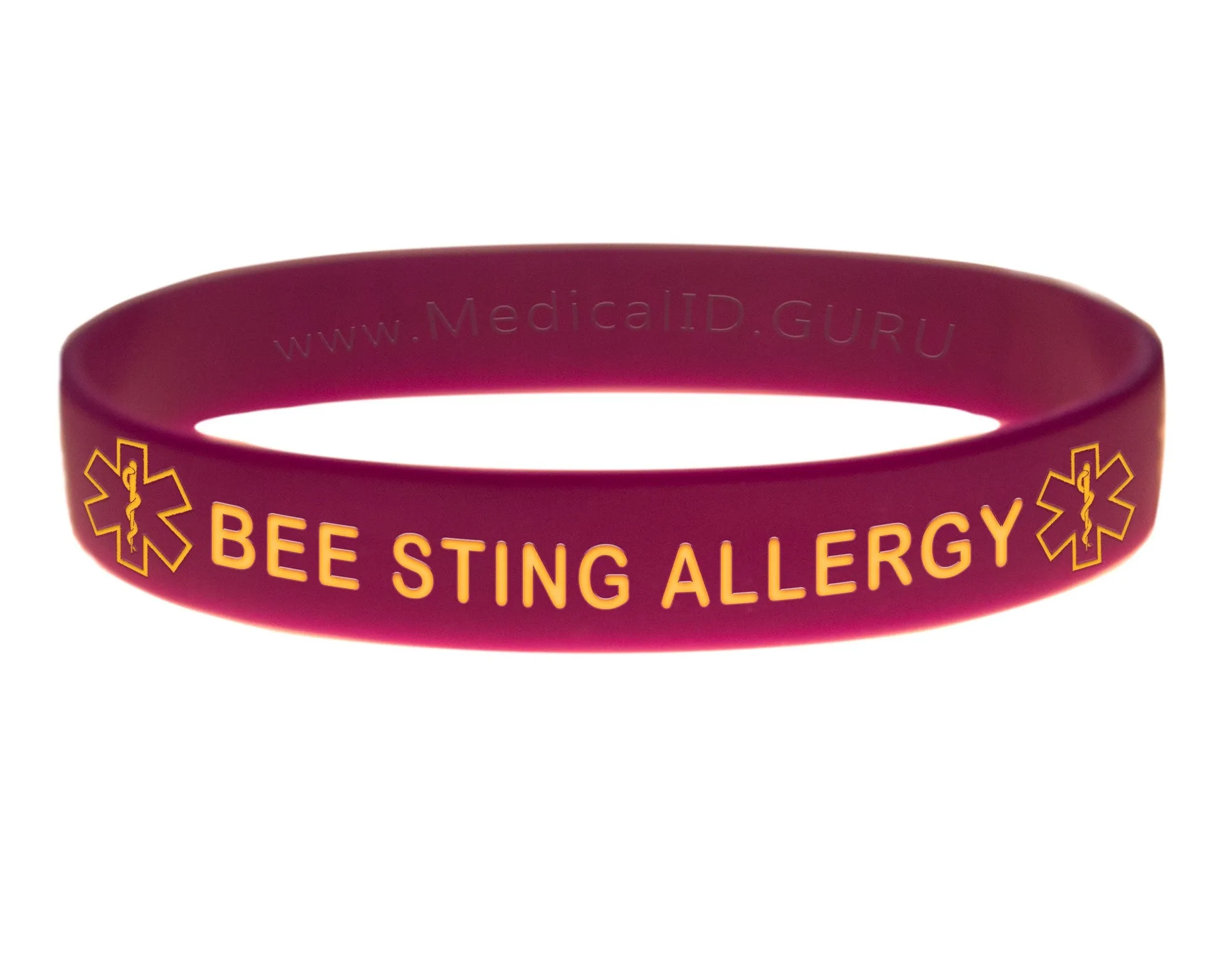 Bee Sting Allergy Bracelet