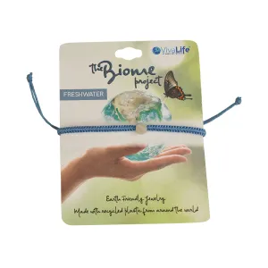 Biome Project Handmade Recyclable Bracelet, Freshwater
