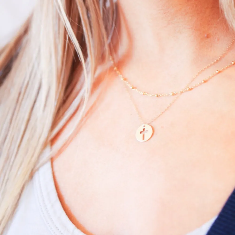 Blessed Charm Necklace Gold