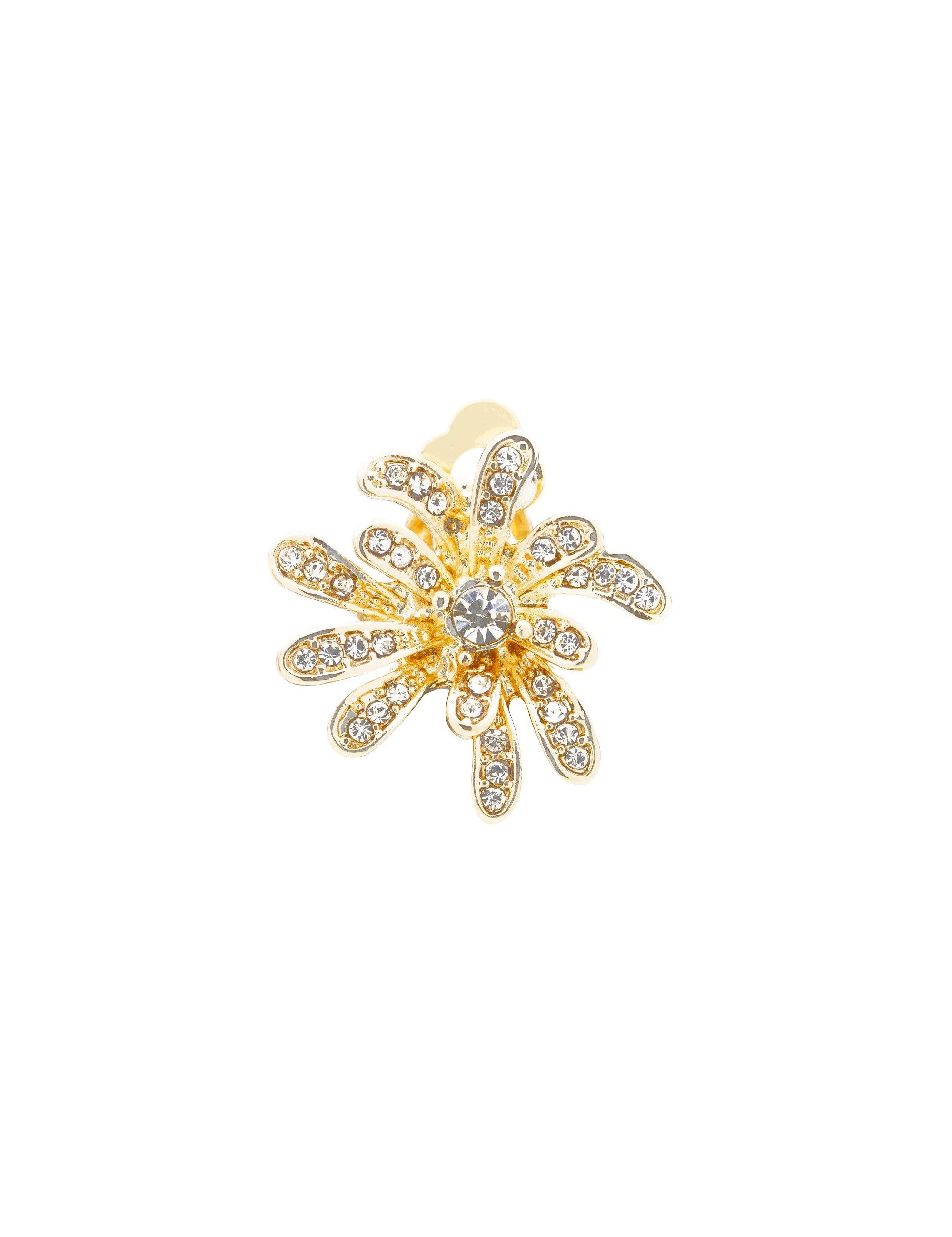 BLOOM STUD CLIP EARRINGS