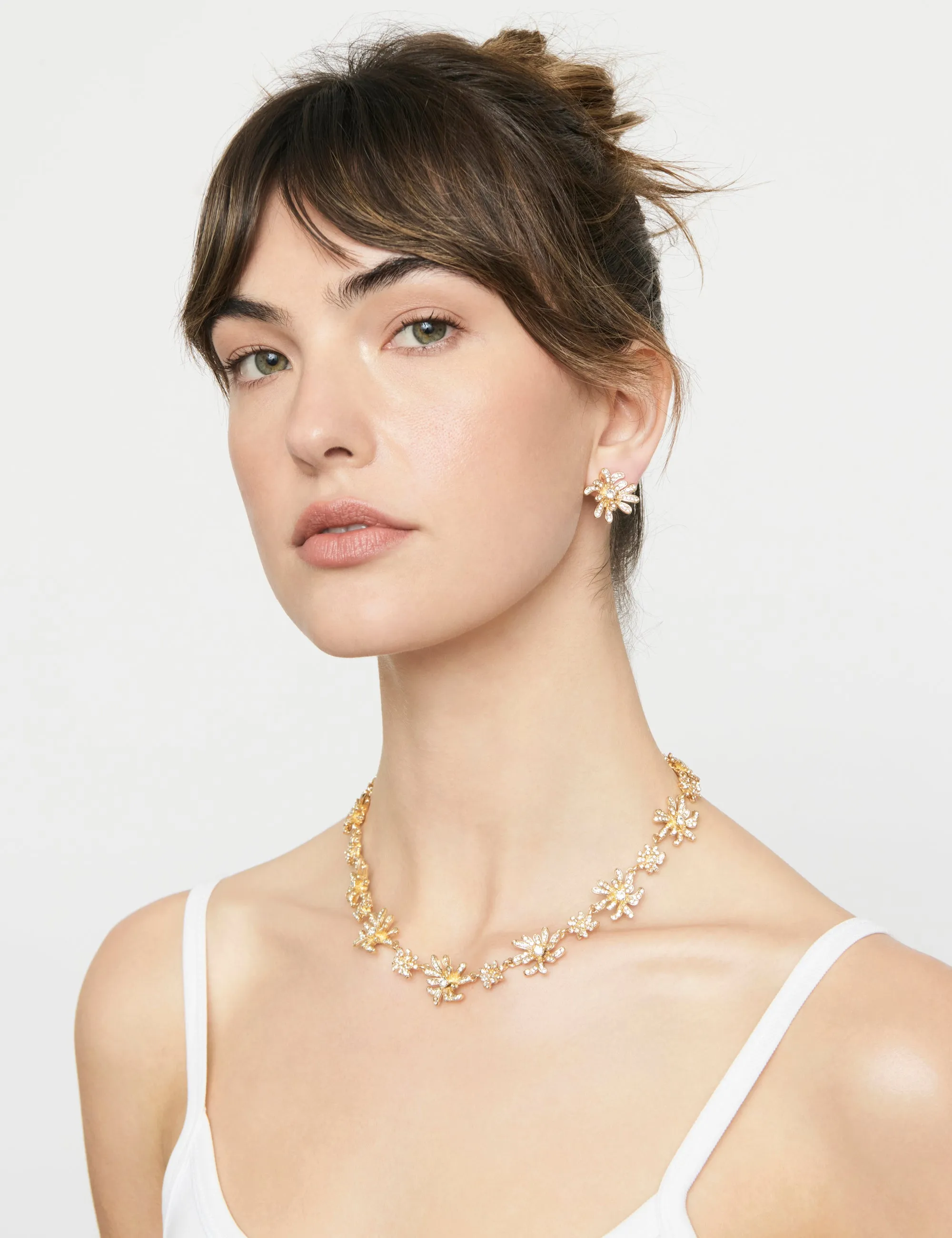 BLOOM STUD CLIP EARRINGS