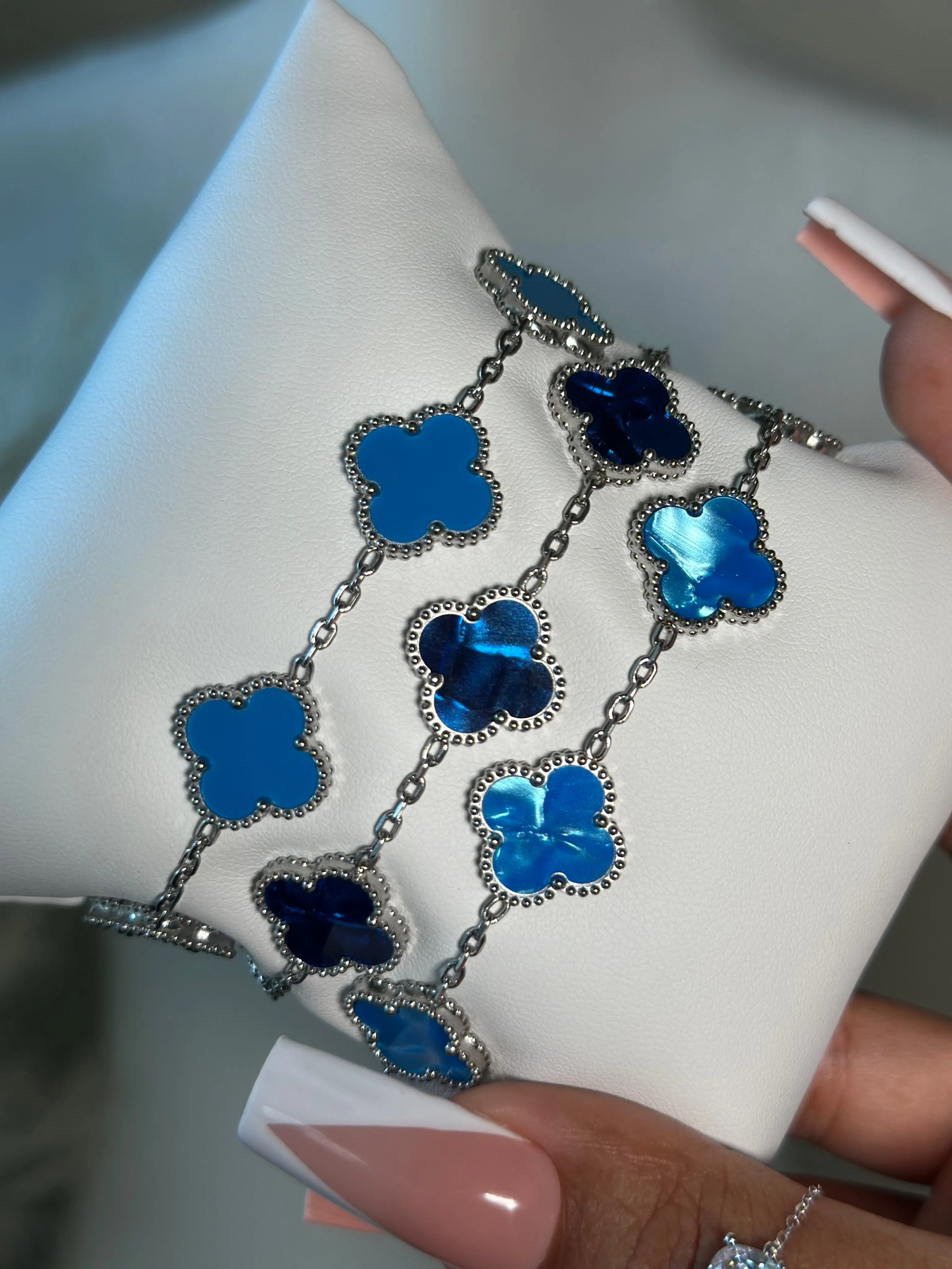 BLUE TRIO BRACELET SET