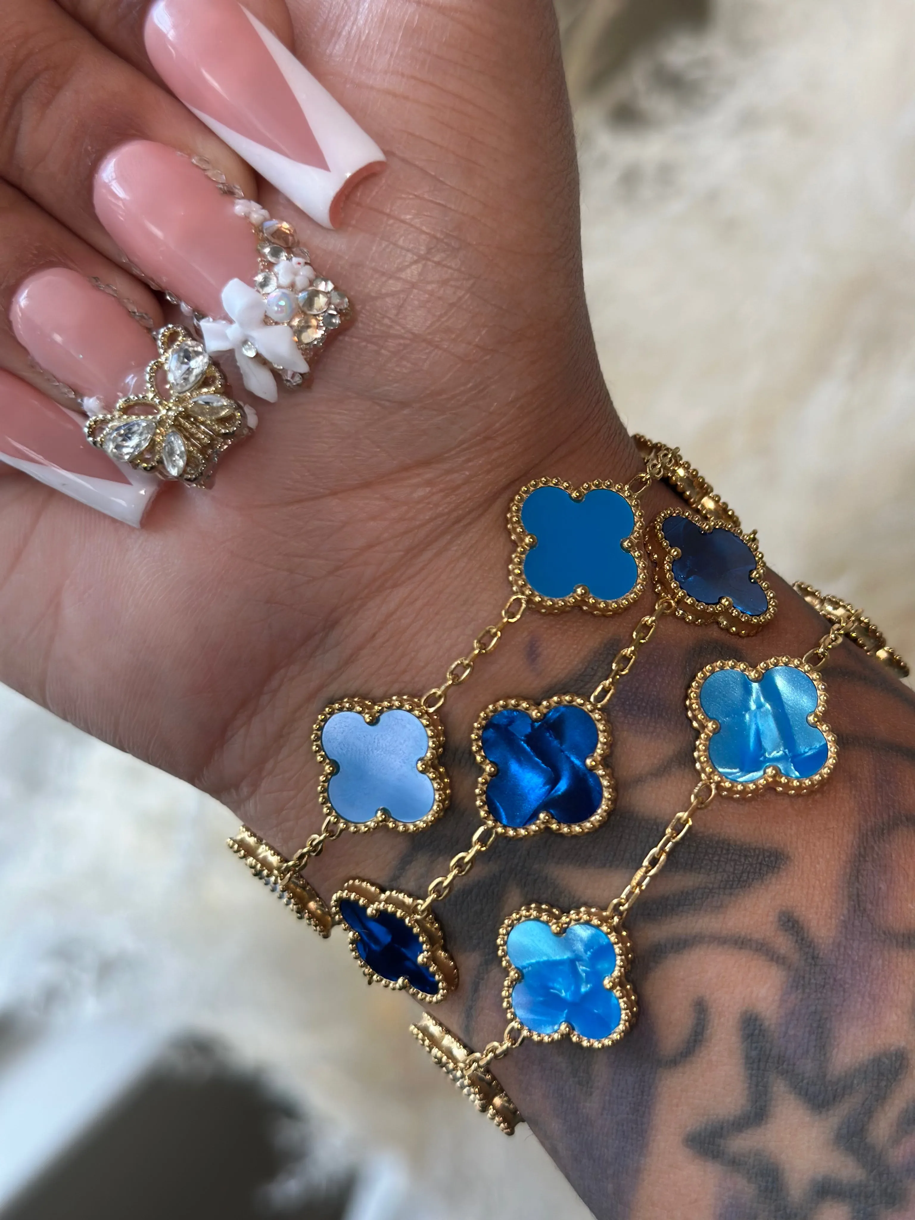 BLUE TRIO BRACELET SET