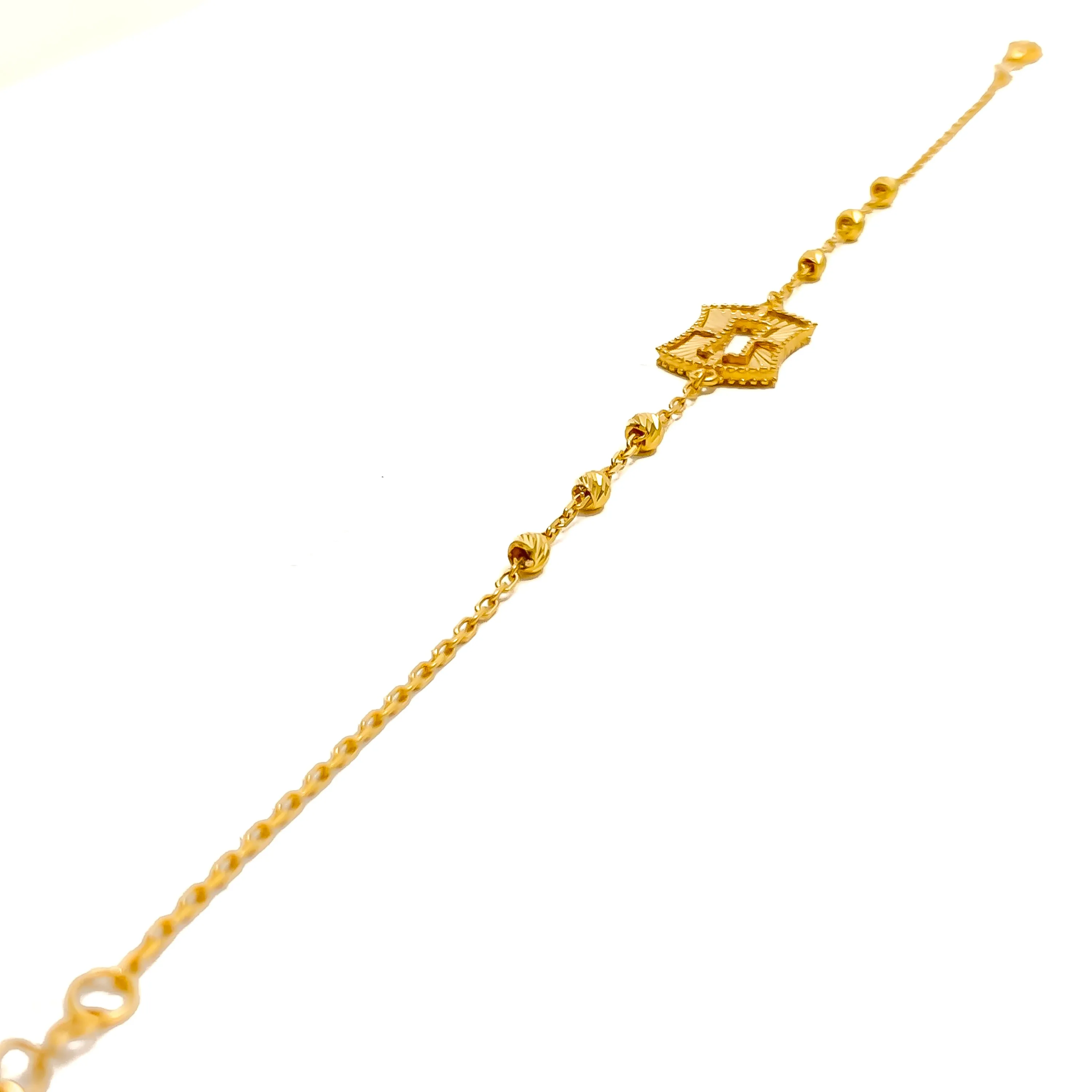 Bold Attractive 21k Gold Bracelet