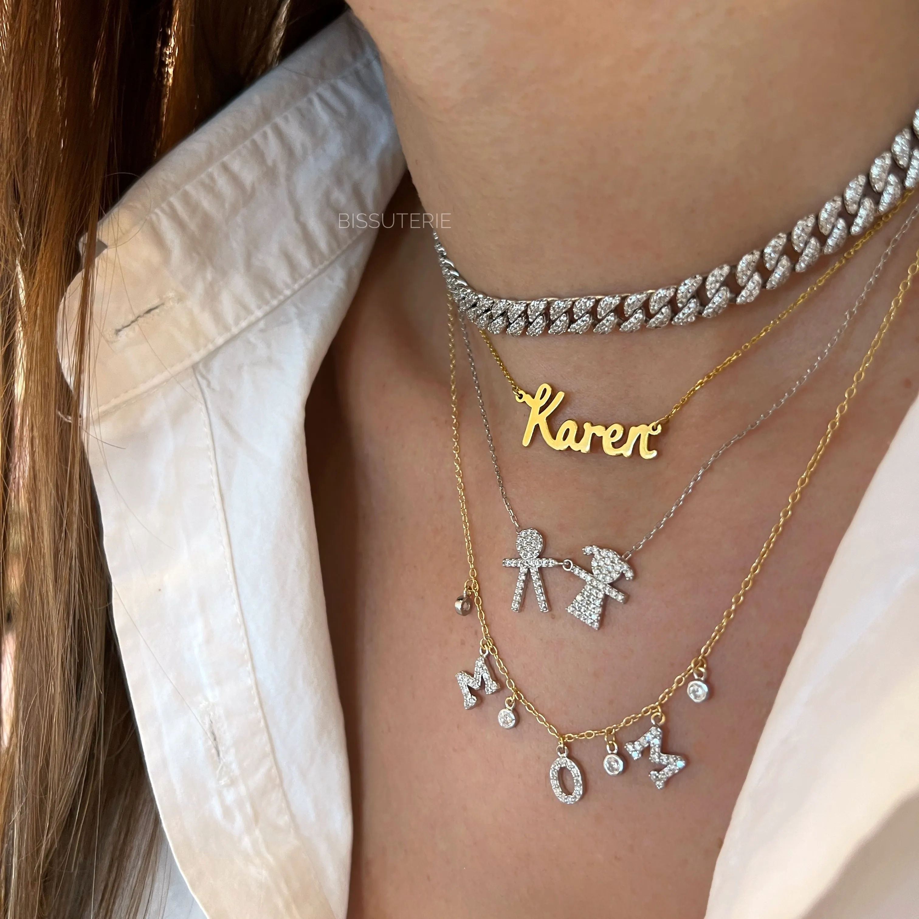 Boy and Girl Necklace