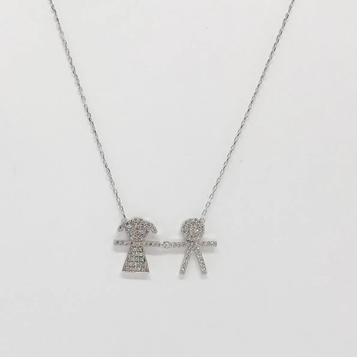 Boy and Girl Necklace