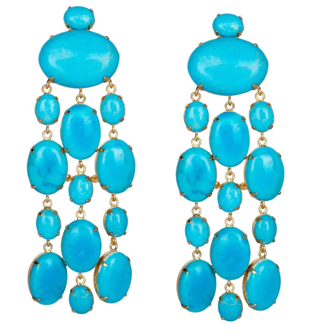 Cascade Clip Earrings