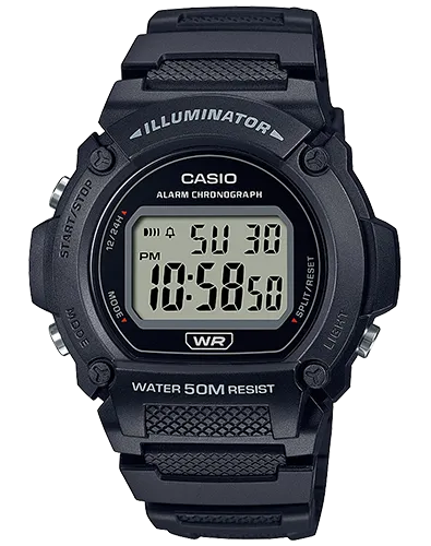 Casio Unisex W219H-1A