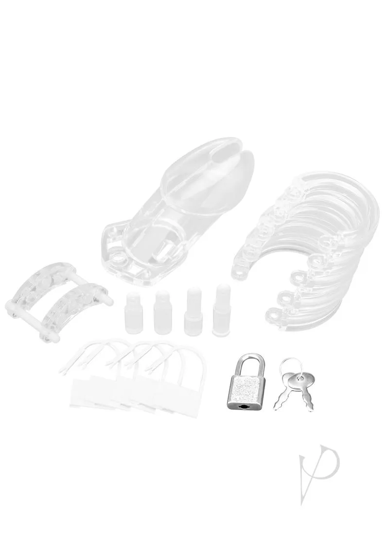 Cb Gear Acrylic See Thru Chastity Cage