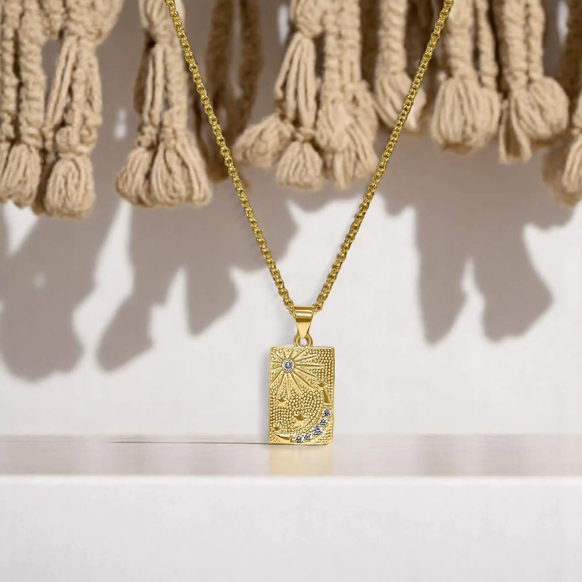 Celestial Pendant Necklace