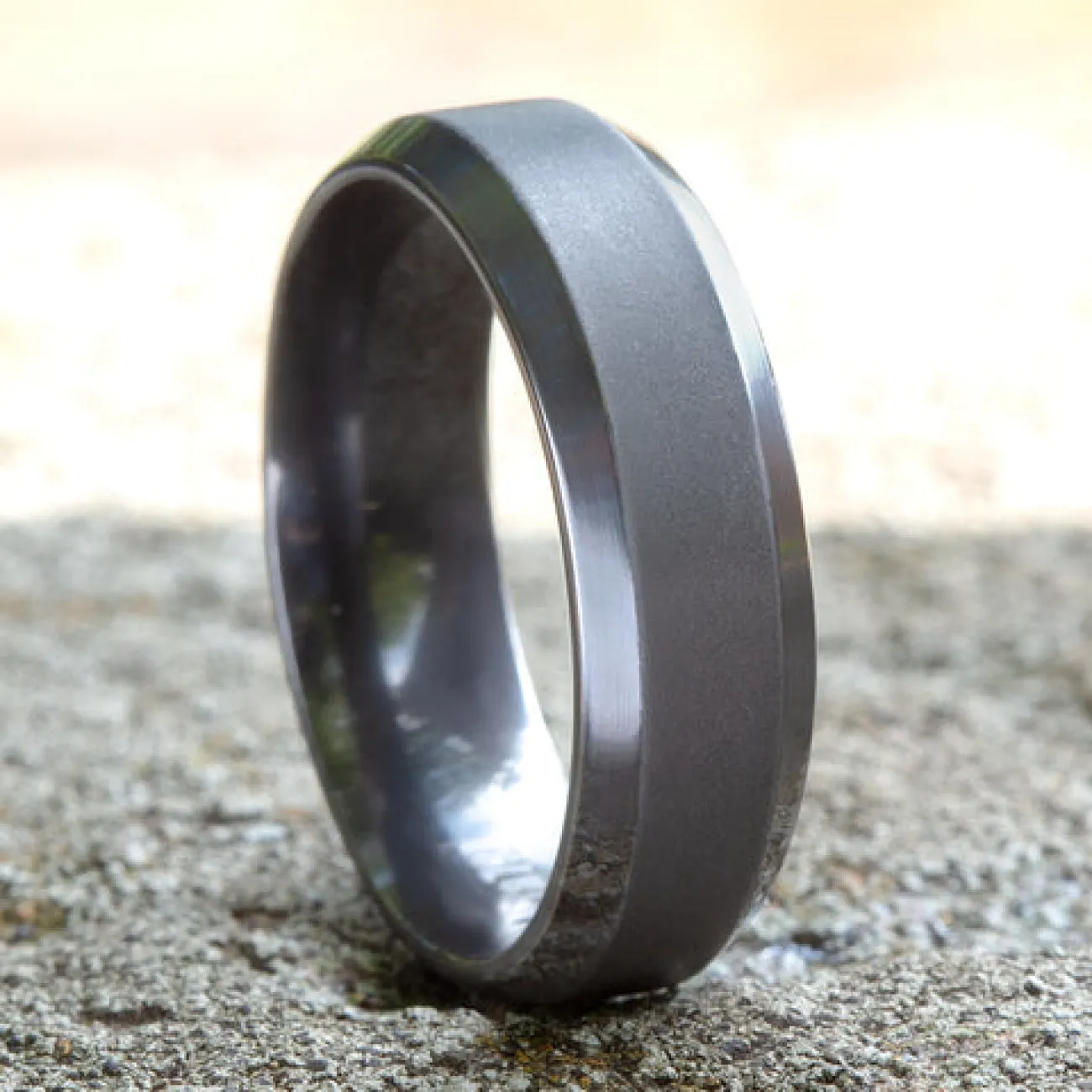 Chancellor Tantalum Comfort Fit 7.0 Wedding Band Ring