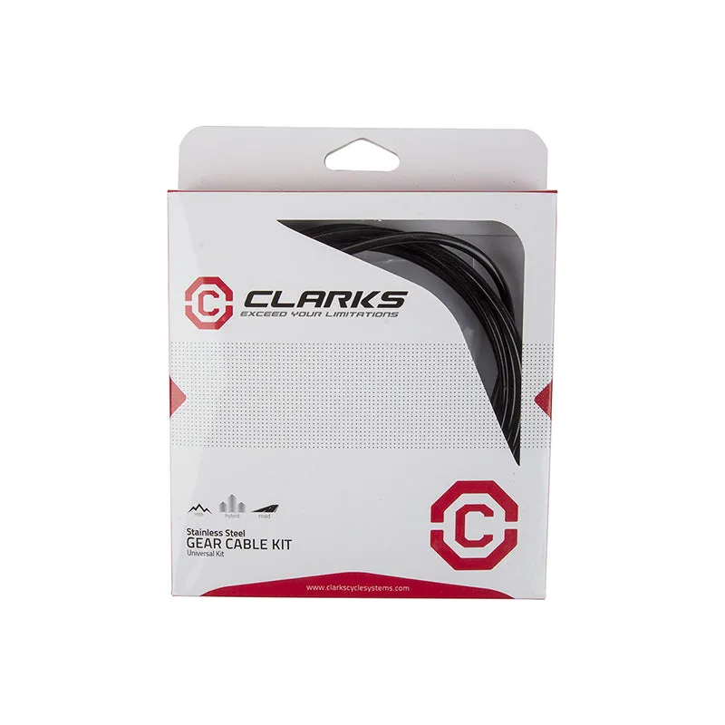 Clarks Stainless Steel Sport Gear Kit Front   Rear Sport RD/MT Black