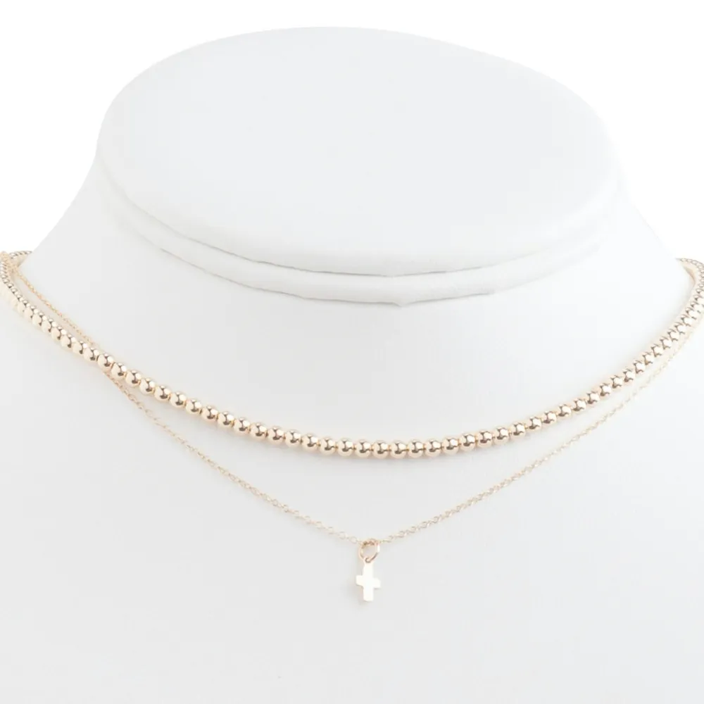 Classic Gold 3mm Bead Choker