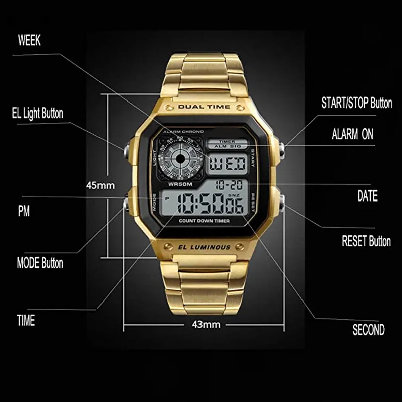 CLASSICO DIGITAL WATCH