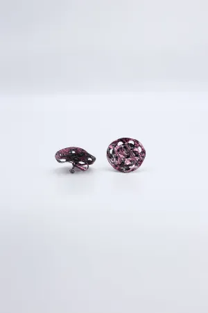 Clip on Lotus Root Earrings
