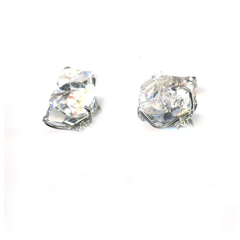 Cluster i Herkimer earring