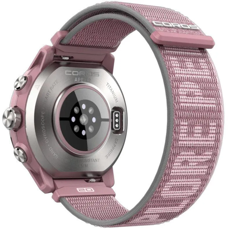 COROS APEX 2 GPS Outdoor Watch Dusty Pink Limited Edition