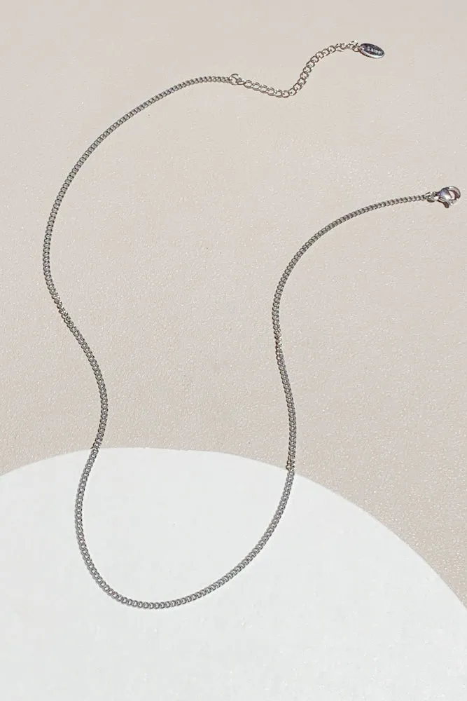 Curb Chain Necklace (Stainless Steel)