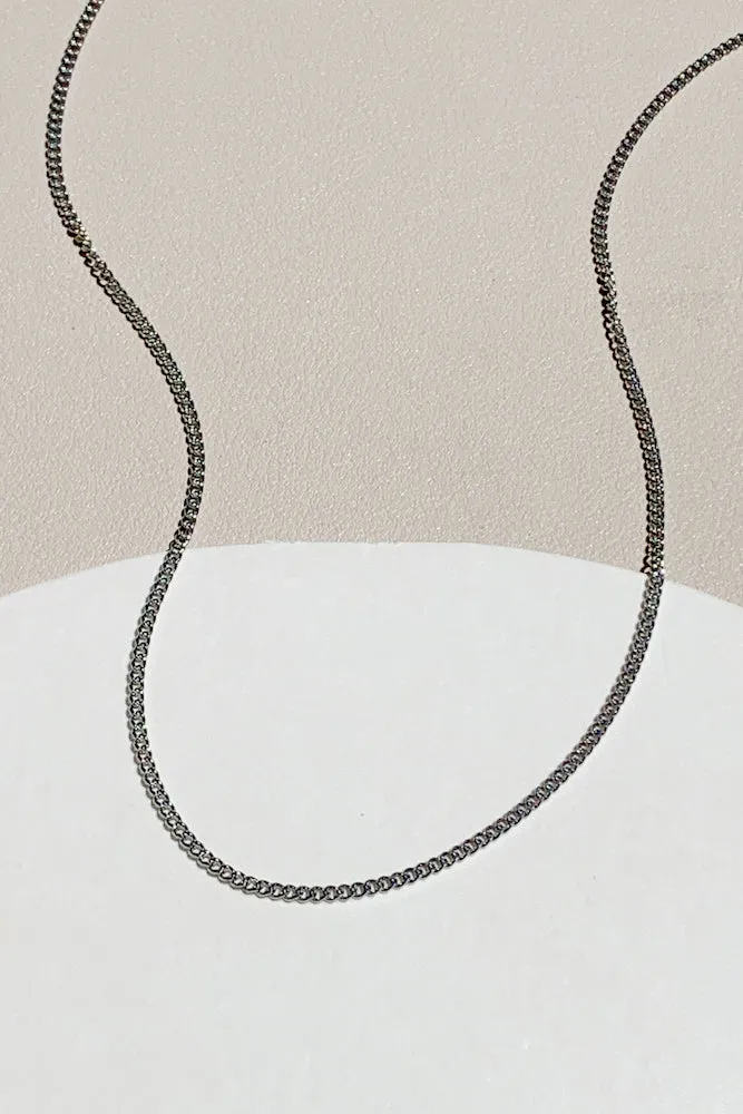 Curb Chain Necklace (Stainless Steel)