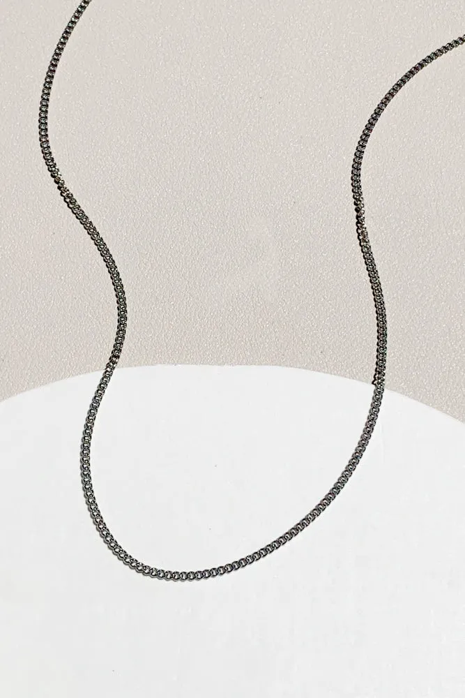 Curb Chain Necklace (Stainless Steel)