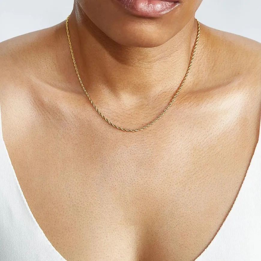 Dainty Rope Chain Necklace
