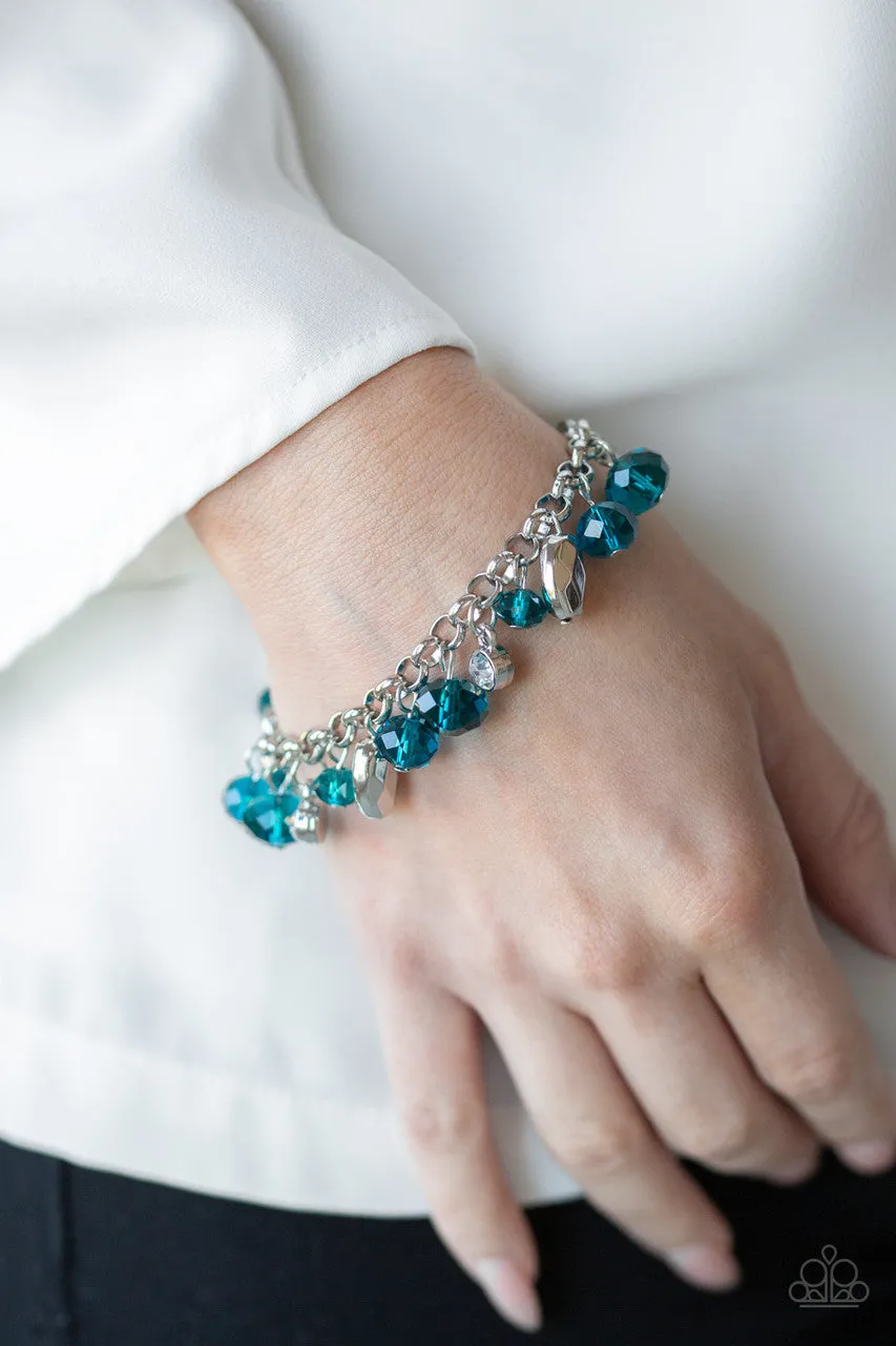Dazing Dazzle Blue Paparazzi Bracelet
