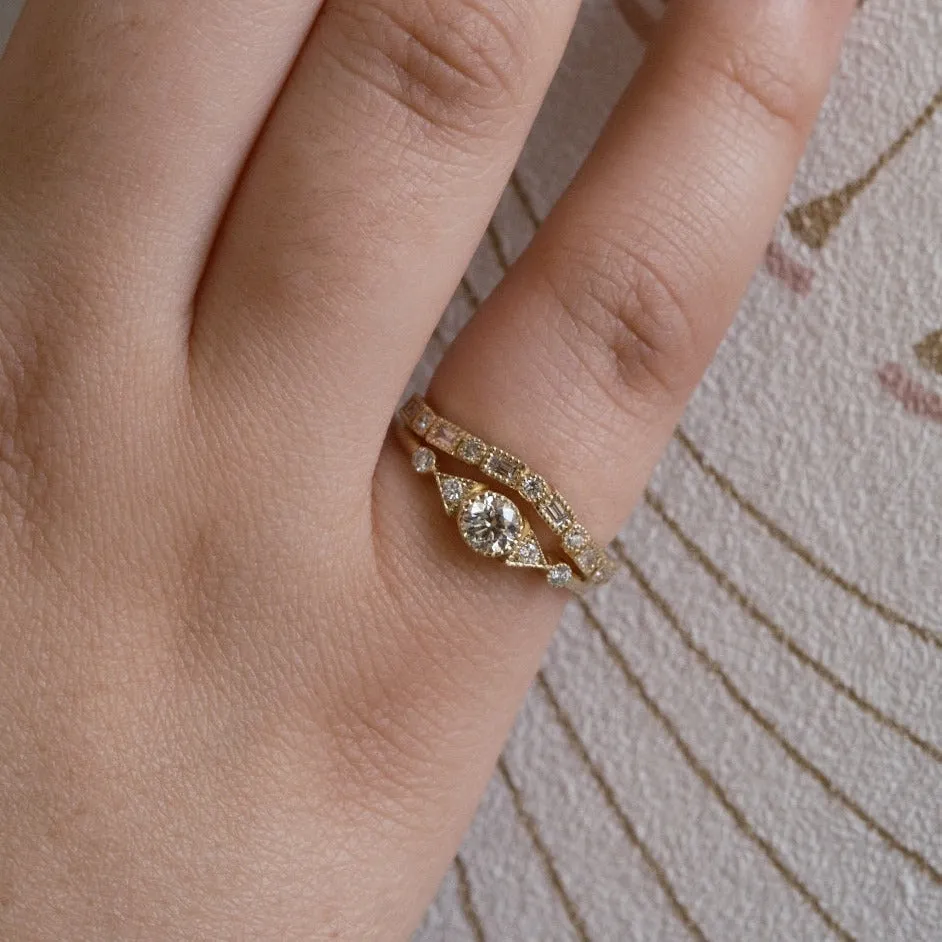 Diamond Fusion Arch Band