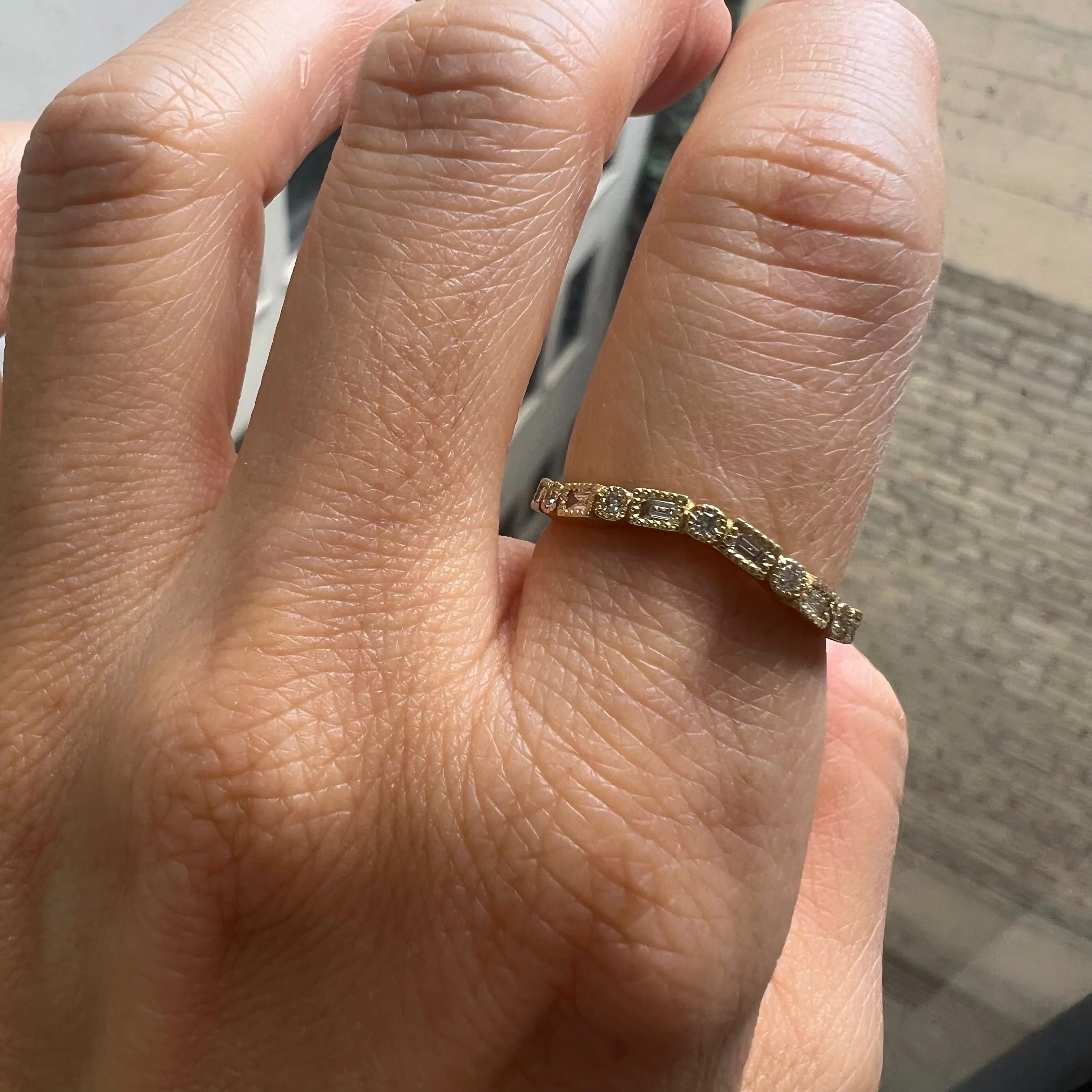 Diamond Fusion Arch Band
