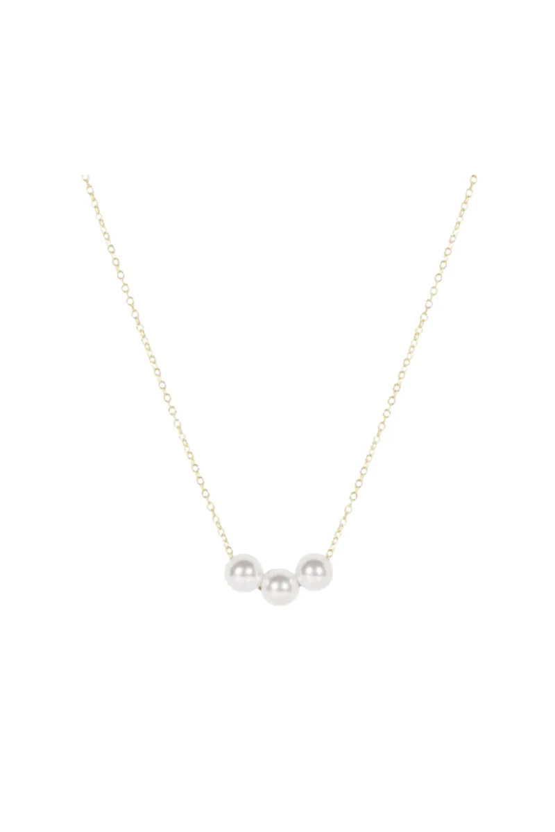 egirl 14" Necklace Gold - Joy Pearl