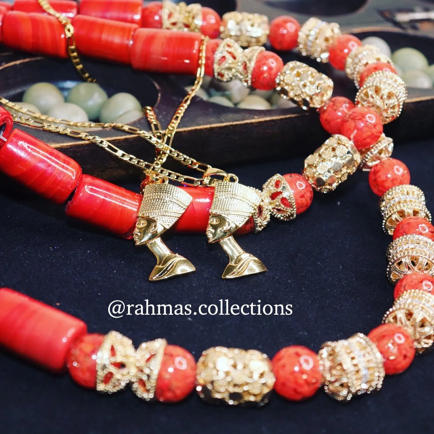 Egyptian Queen Nefertiti Pendant Necklace
