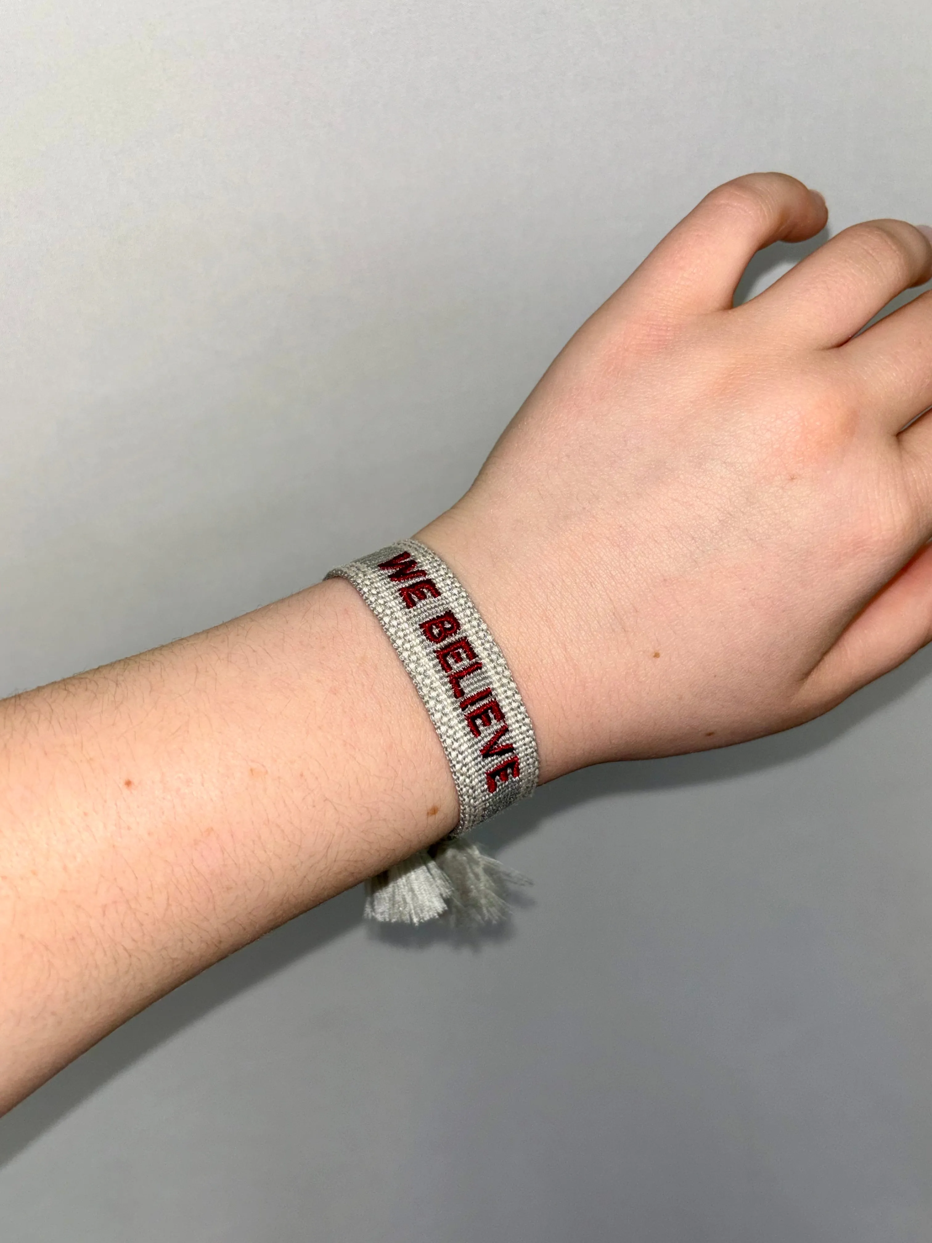 Embroidered Adjustable Tassel Bracelets