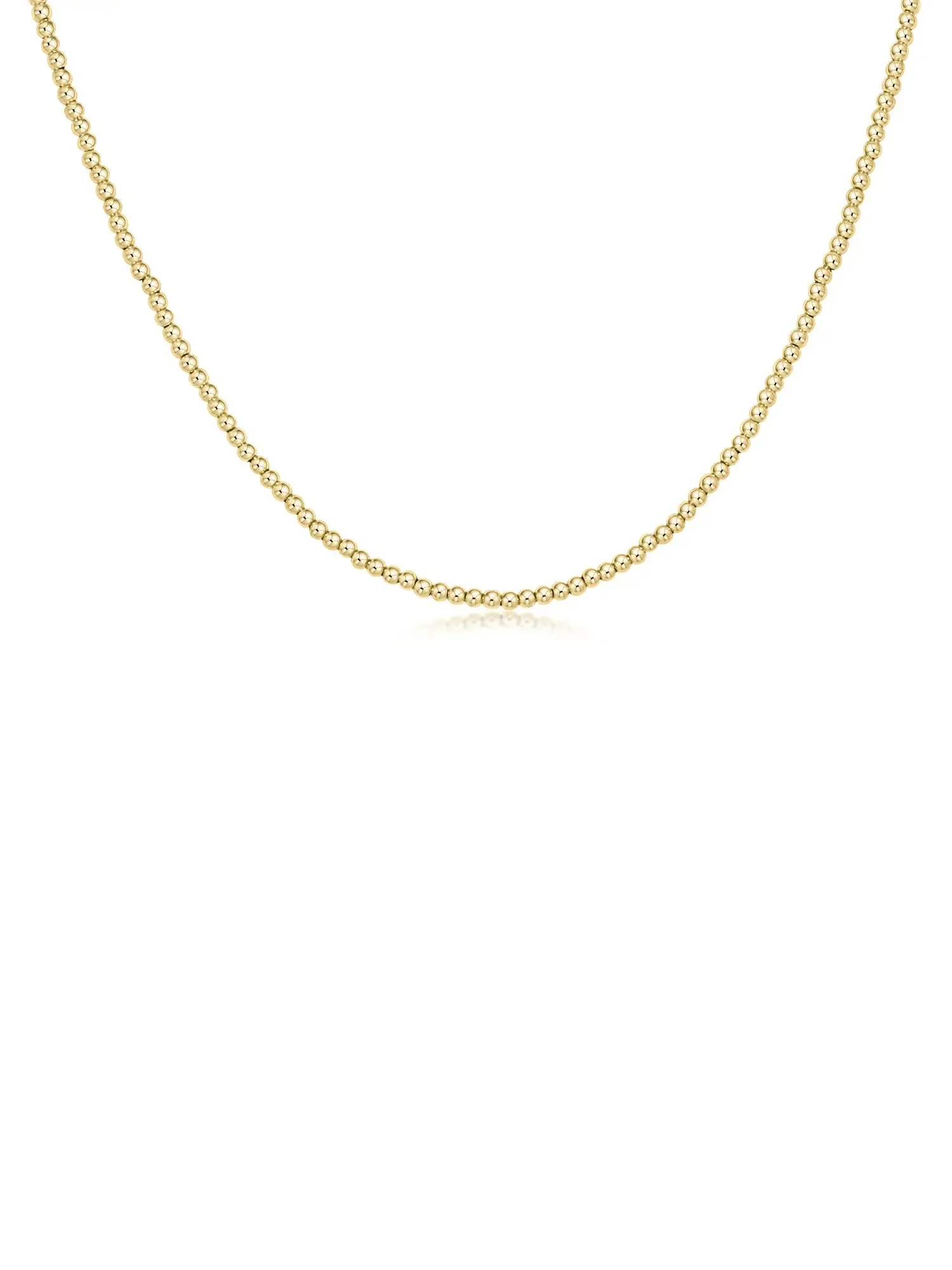 enewton Classic Gold 2mm Bead Choker