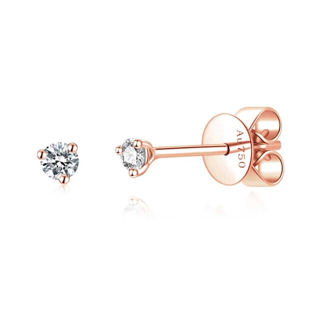 Everyday Diamond studs (18K)