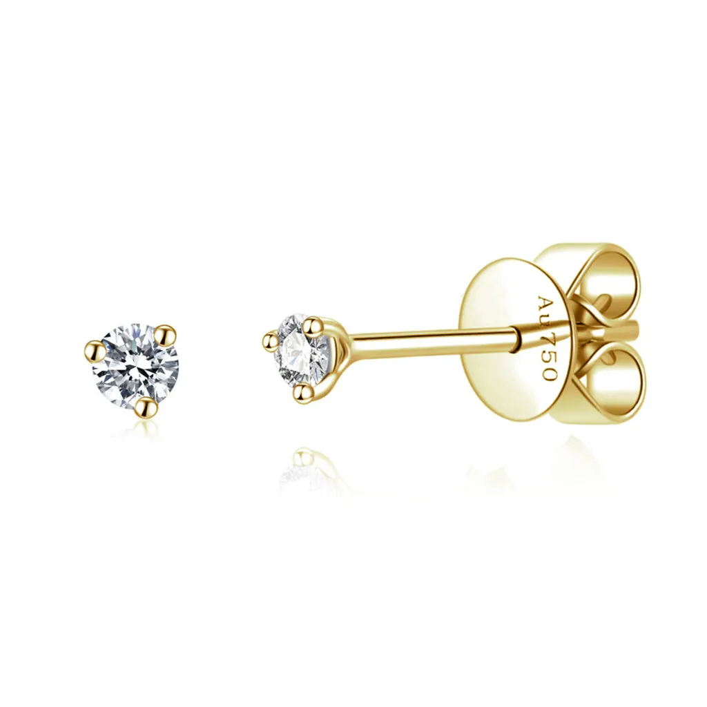 Everyday Diamond studs (18K)