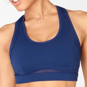 Fabletics Belle high impact sports bra, navy, S