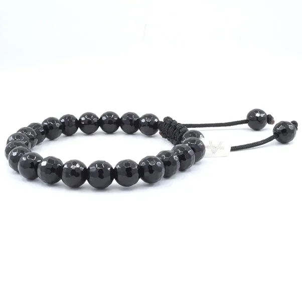 Faceted Black Onyx