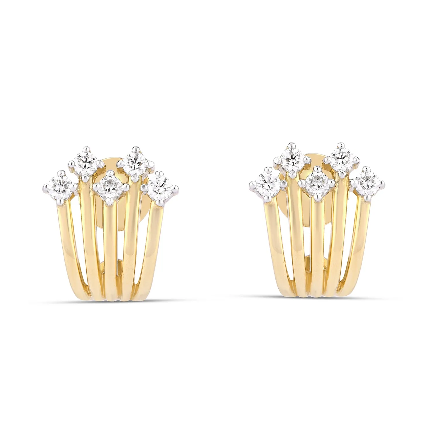 Firework Diamond Earrings
