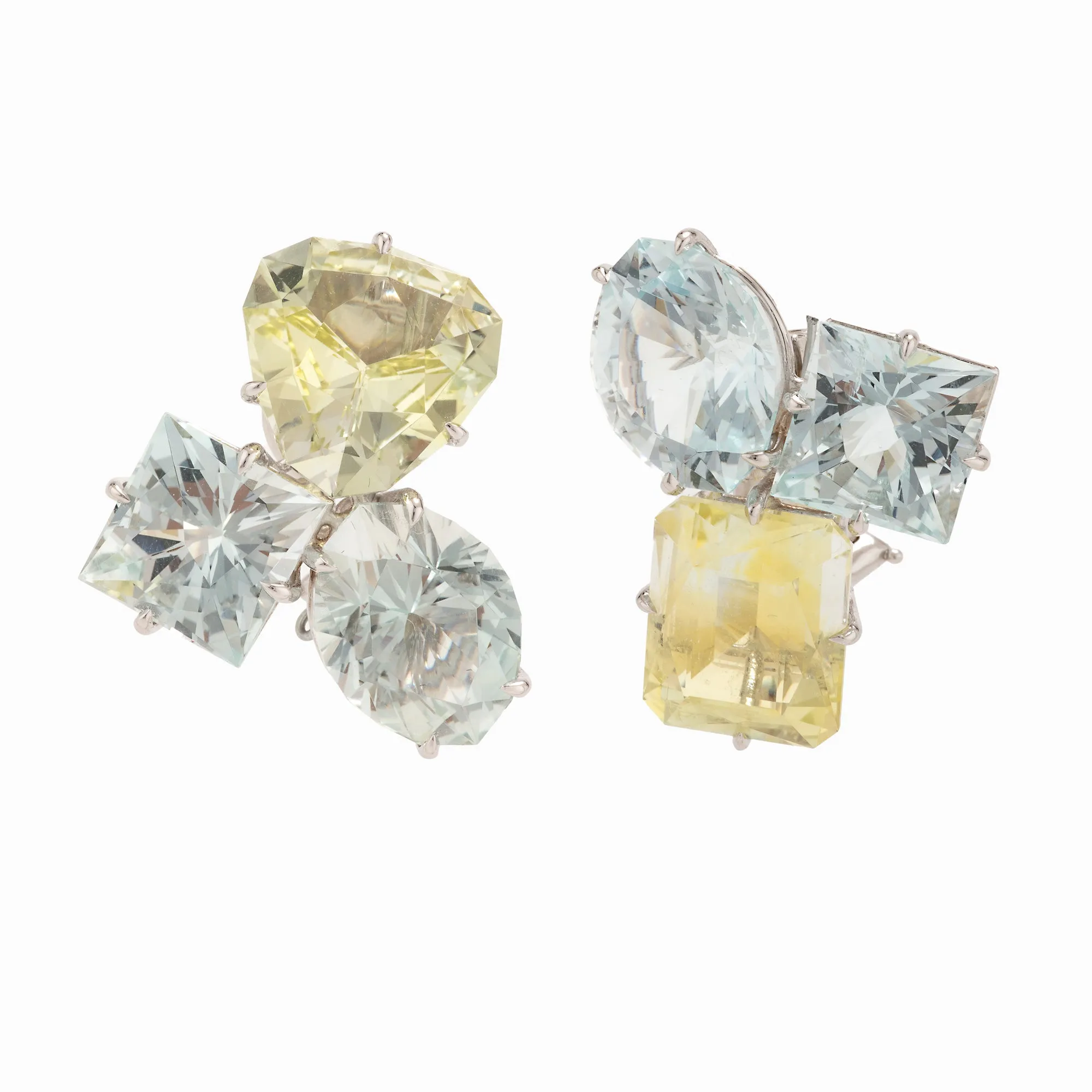 Flip III topaz earrings