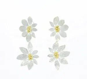 Flora   Fauna Clip Earrings