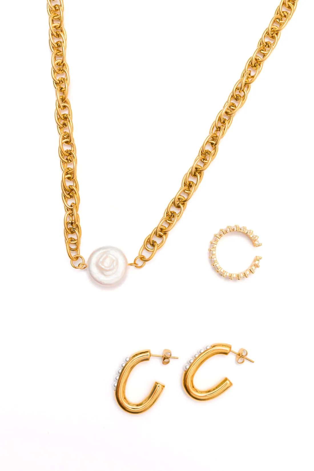 Freshwater Pearl 3-pc. Jewelry Bundle