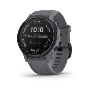 Garmin Fenix 6S Pro Solar, Women of Adventure, Premium Multisport GPS Watches with Pulse OX, Routable Maps and Music Smartwatch