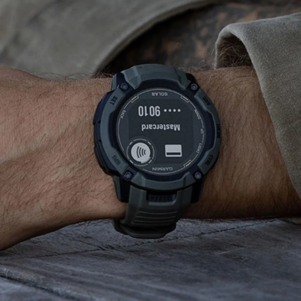Garmin Instinct 2X Solar Rugged GPS Smartwatch Moss with 2 Year Warranty