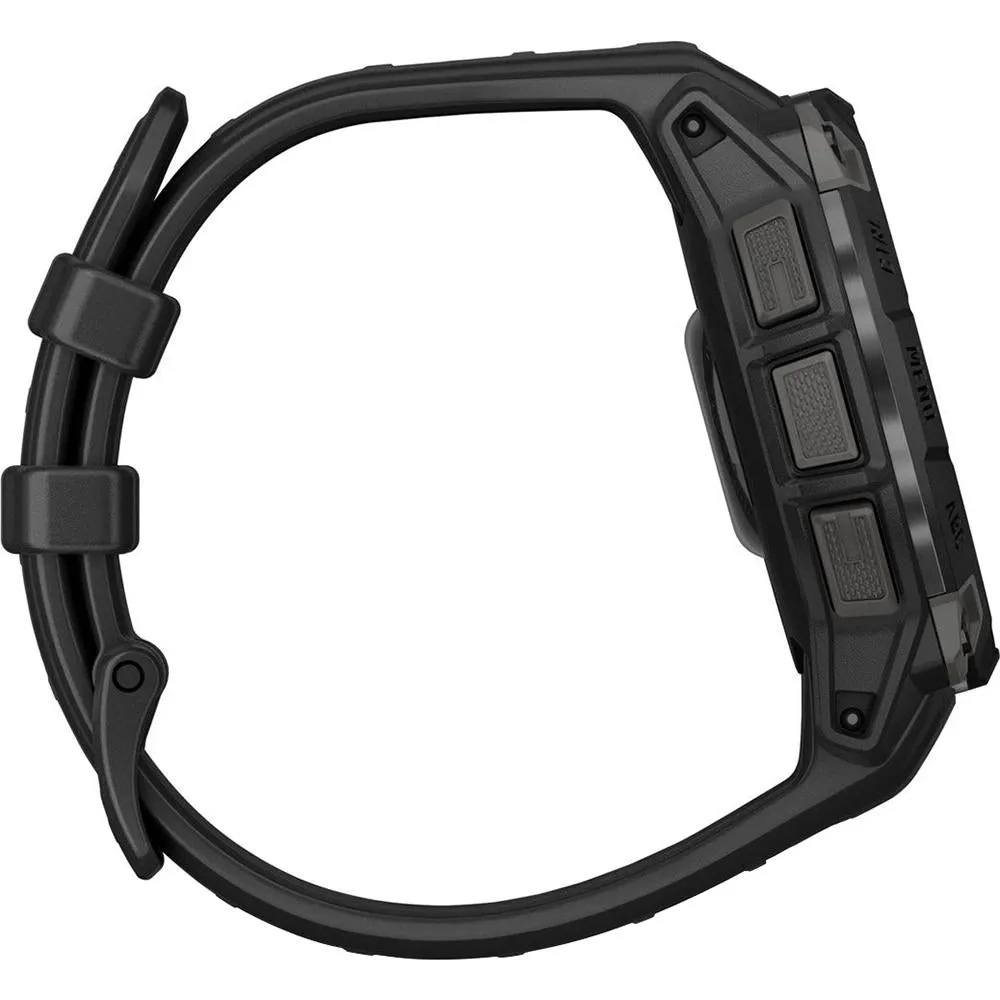 Garmin Instinct 3 - 45 mm GPS Smartwatch AMOLED Black with Charging Dock Bundle