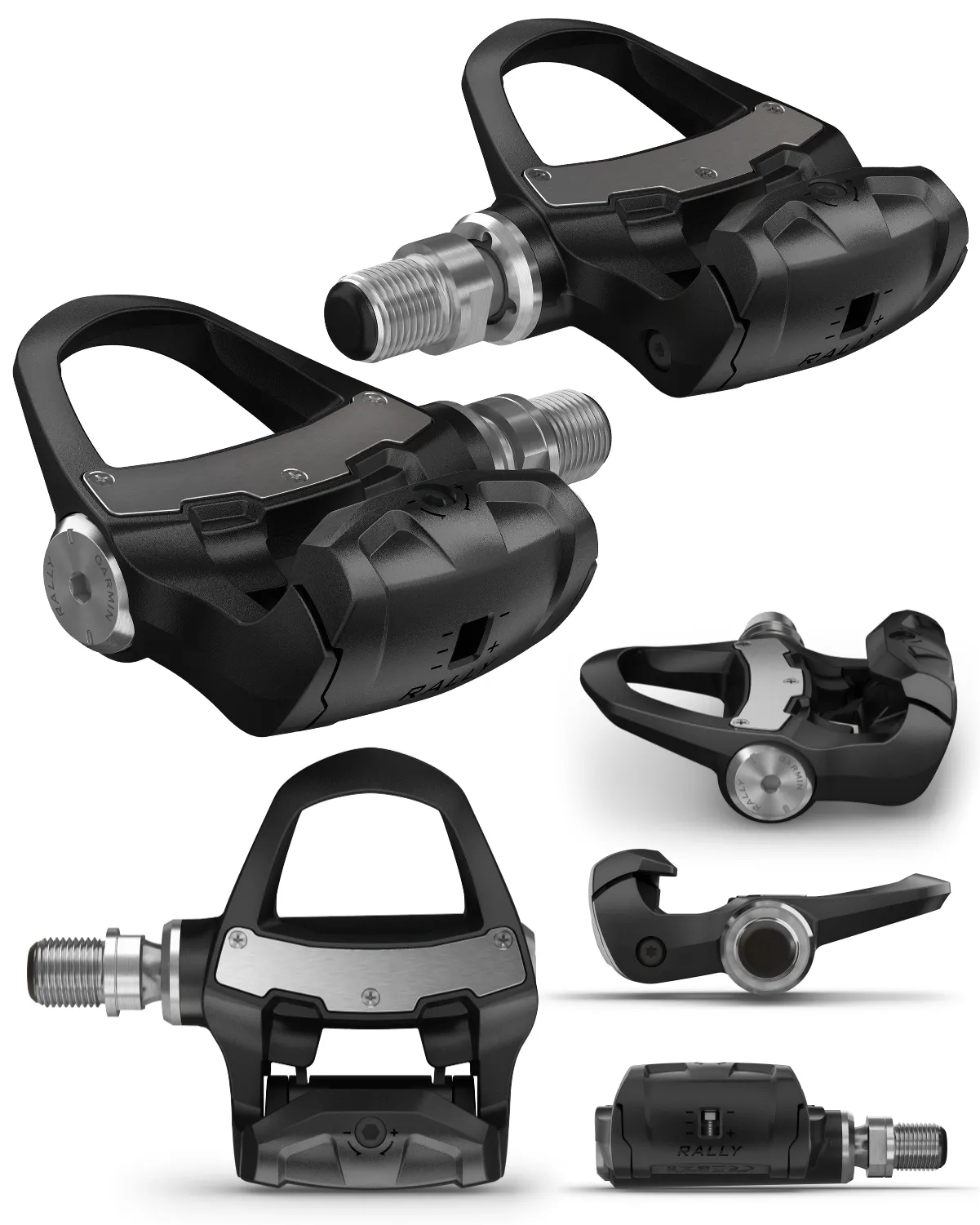Garmin Rally RK200 Dual-Sensing Power Meter Pedals, Advanced Cycling Dynamics Left/Right Balance, LOOK KEO Cleat Compatible 010-02388-00_W4U