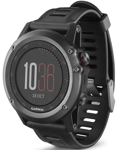 Garmin Watch Fenix 3 Grey Performance Bundle