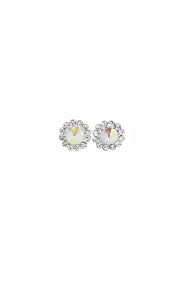 Glitter Pie Iridescent Daisy Clip On