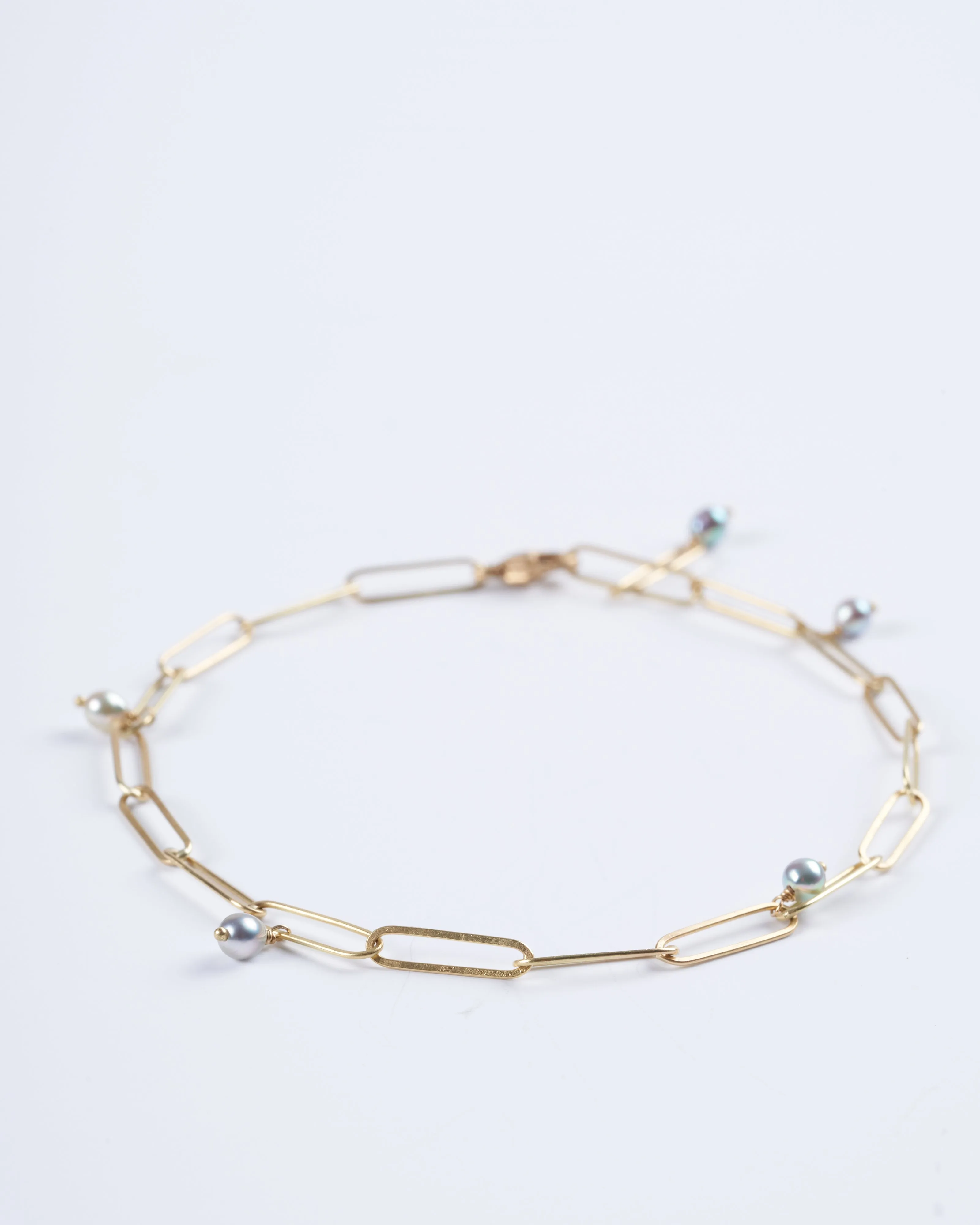 gold popsicle bracelet with akoya pearls