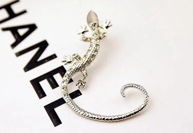 Gothic Dragon Wing Ear Cuff Earrings For Women