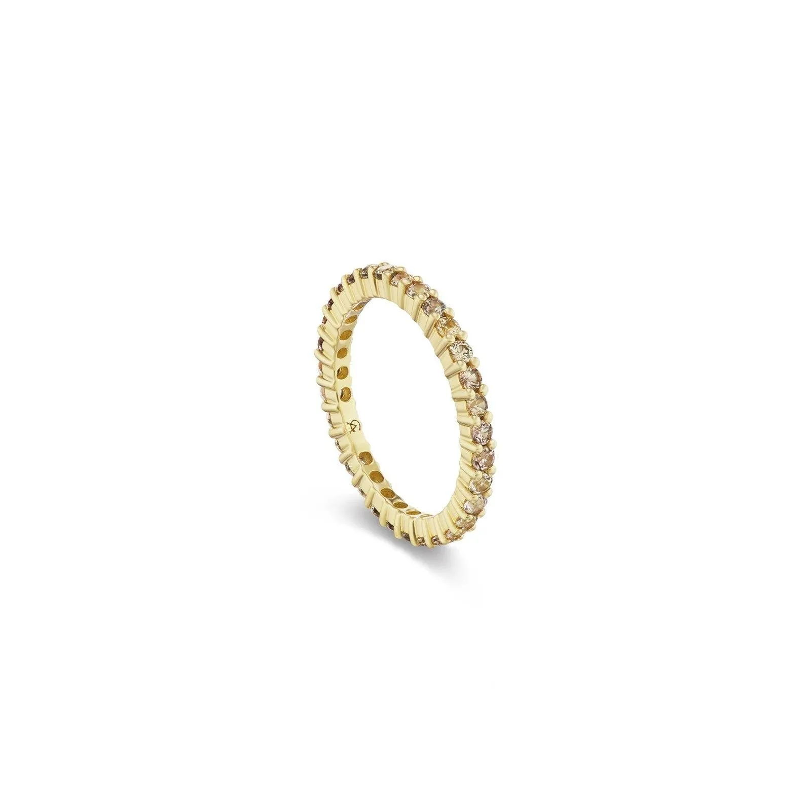 Grande Eternity Band in Color Change Garnet
