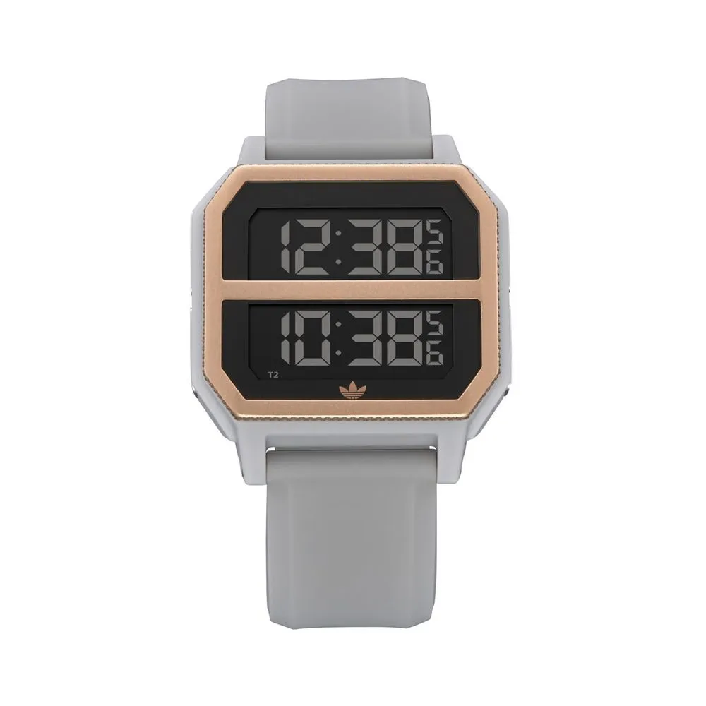 Gray Silicone Watch
